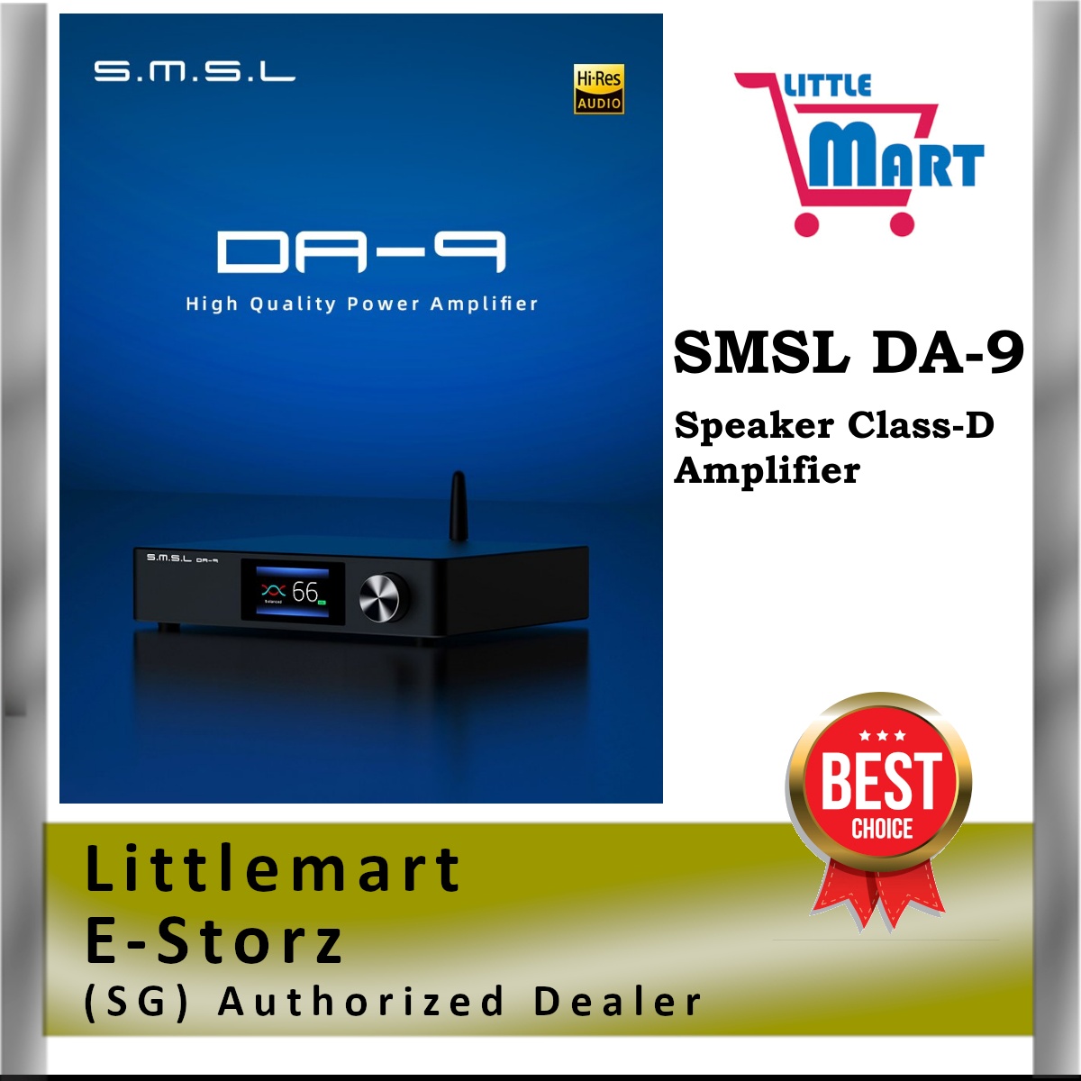 (SG) SMSL DA-9 (DA9) Bluetooth Balance Amplifier