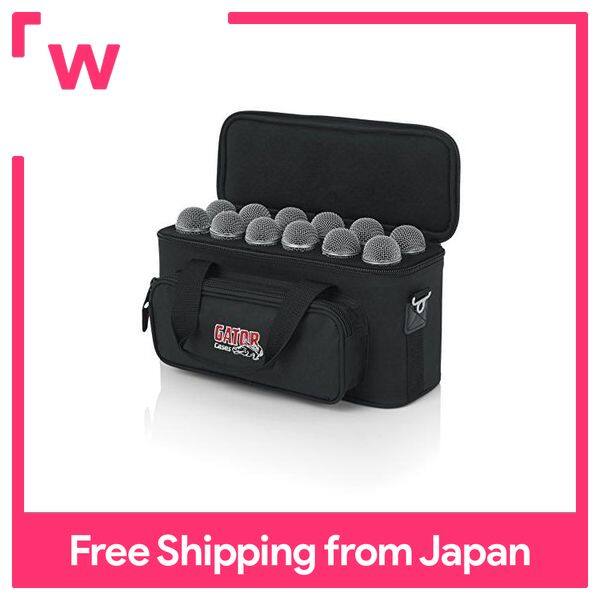 GATOR Microphone Case GM Microphone Series GM-12B (12 microphones storage type)